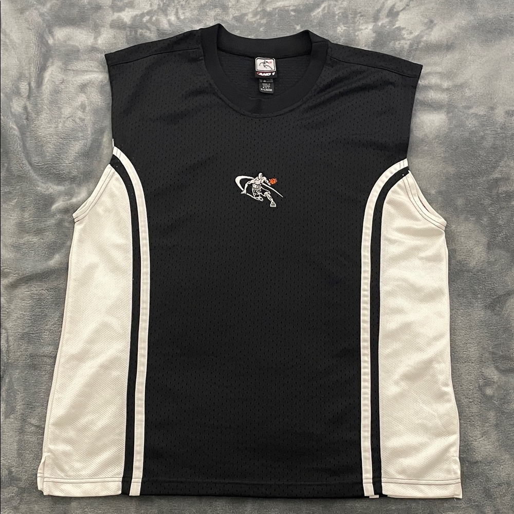 AND 1 sleeveless athletic top